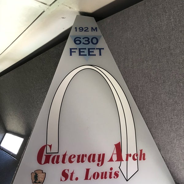 Photo taken at Gateway Arch Observation Deck by Yoshiko S. on 6/29/2018