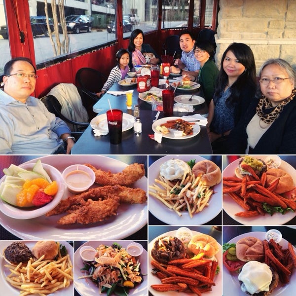 Photo taken at Lucky&#39;s Burger and Brew by Yoshiko S. on 2/9/2015