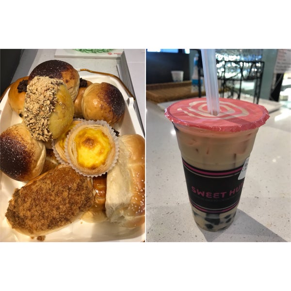 6/24/2018 tarihinde Yoshiko S.ziyaretçi tarafından Sweet Hut Bakery &amp; Cafe'de çekilen fotoğraf