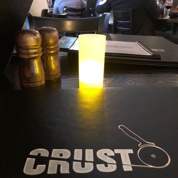 Photo taken at Crust by Rebeca P. on 5/25/2018