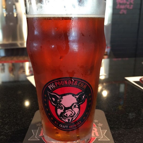 Photo taken at Pig Pounder Brewery by LJ T. on 7/3/2015