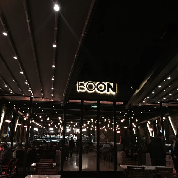 Photo taken at Boon Cafe &amp; Restaurant by hidayet ö. on 2/13/2015