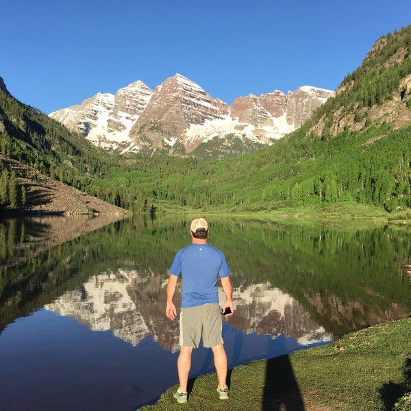 Photo taken at Maroon Bells Guide &amp; Outfitters by Pete I. on 6/20/2016