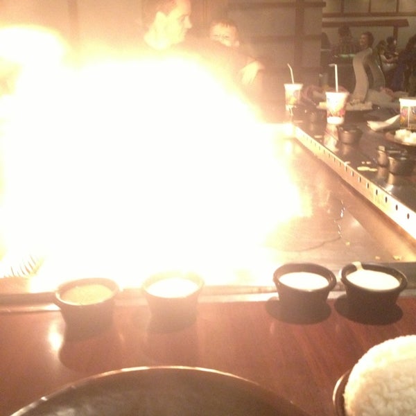 Photo taken at Genji Japanese Steakhouse - Reynoldsburg by Marie G. on 12/23/2012