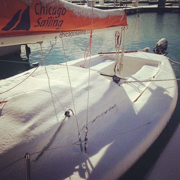 Снимок сделан в Chicago Sailing пользователем Graham S. 4/15/2014