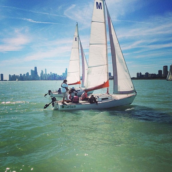 Снимок сделан в Chicago Sailing пользователем Graham S. 9/14/2013