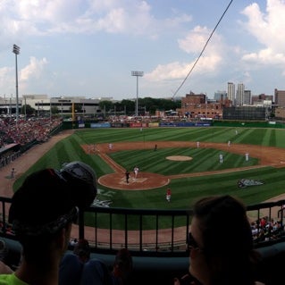 Photo taken at Dozer Park by Clarence C. on 7/5/2013