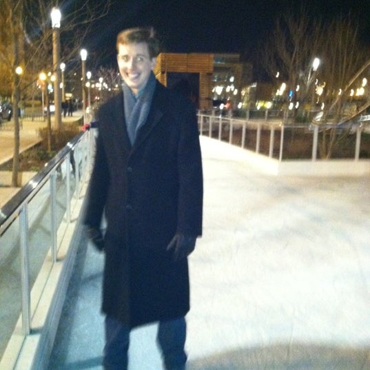 Photo taken at Canal Park Ice Rink by Mandy N. on 12/15/2012