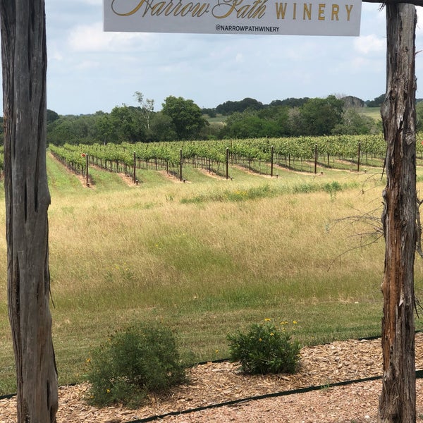 Narrow path clearance winery