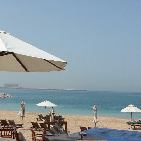 Photo taken at Banyan Tree Ras Al Khaimah Beach by Mai A. on 3/10/2013