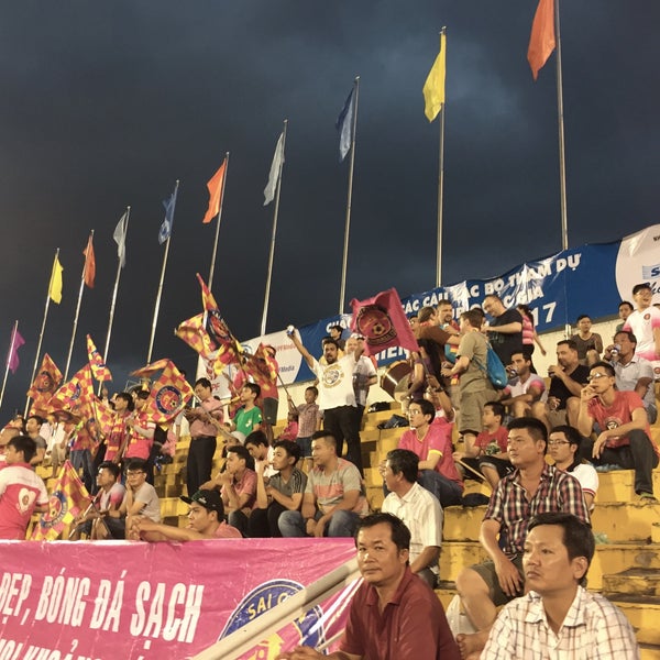 Photo taken at Thong Nhat Stadium by brent k. on 6/3/2017