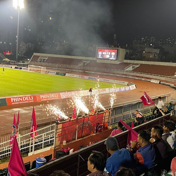Photo taken at Thong Nhat Stadium by brent k. on 10/10/2022