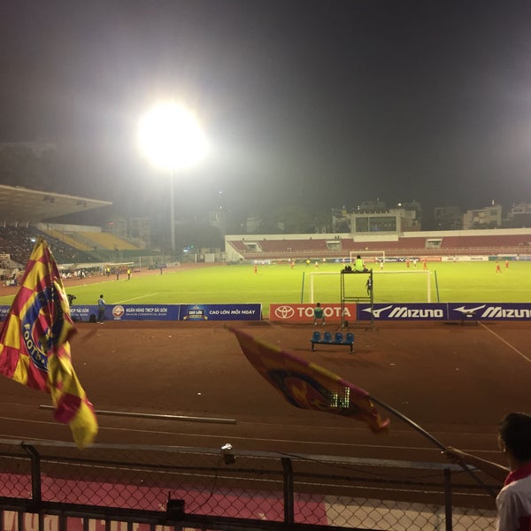 Photo taken at Thong Nhat Stadium by brent k. on 10/29/2017