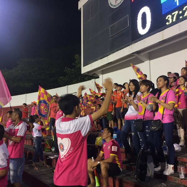 Photo taken at Thong Nhat Stadium by brent k. on 10/29/2017