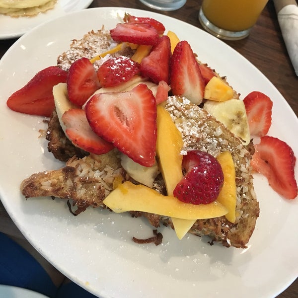 Coconut French toast