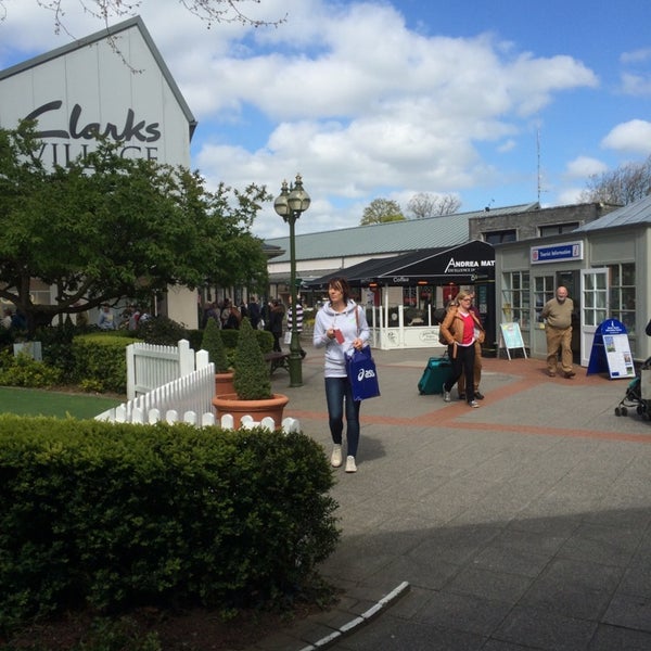 Photo taken at Clarks Village Outlet Shopping by Phil P. on 4/19/2014