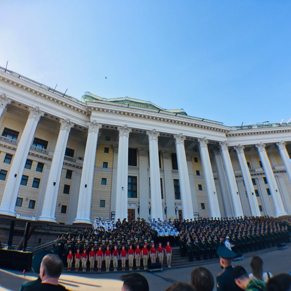 Das Foto wurde bei Центральный академический театр Российской армии von сплин am 5/17/2021 aufgenommen