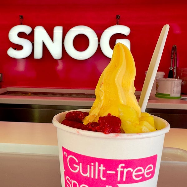 Snog Pure Frozen Yogurt Londonのフローズンヨーグルト店