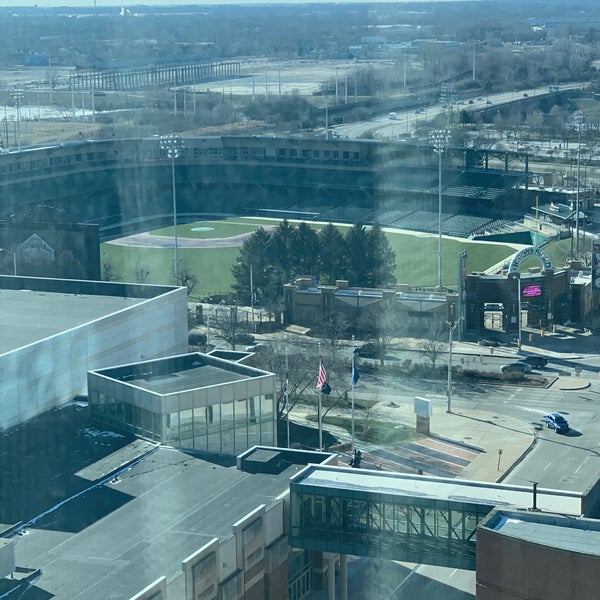 Photo taken at Indianapolis Marriott Downtown by Matthew C. on 1/25/2019