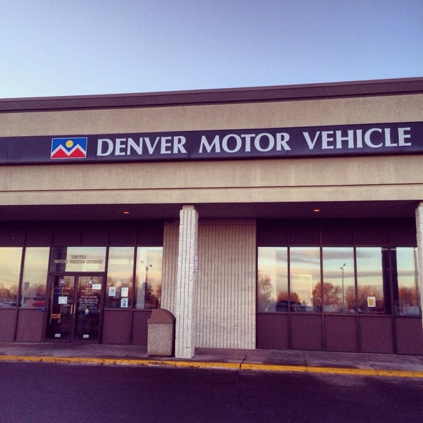 Denver County Motor Vehicle Government Building in Denver
