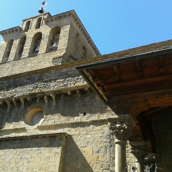 Photo taken at Catedral De Jaca by Maria B. on 6/2/2013