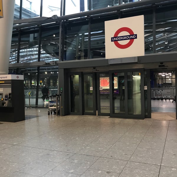 Heathrow Terminal 5 London Underground Station - Metro Station