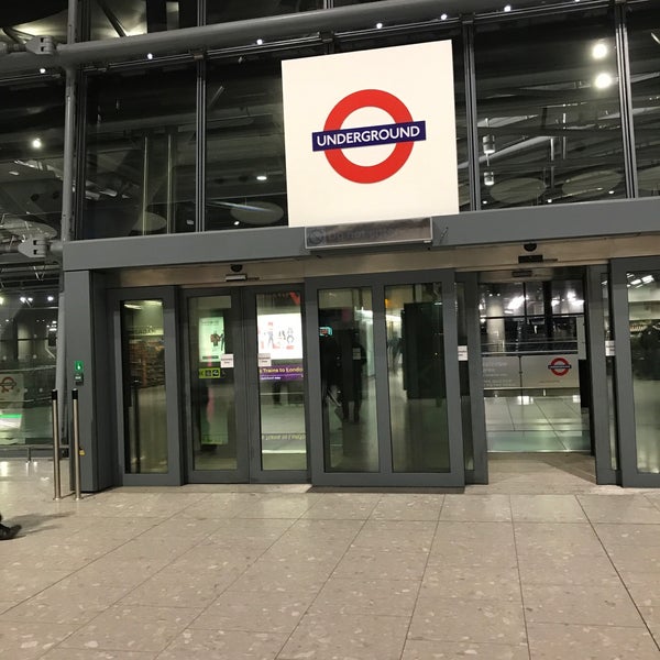 Heathrow Terminal 5 London Underground Station - Metro Station