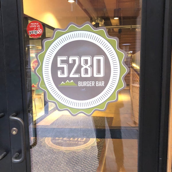 Photo taken at 5280 Burger Bar by Chris B. on 4/10/2018