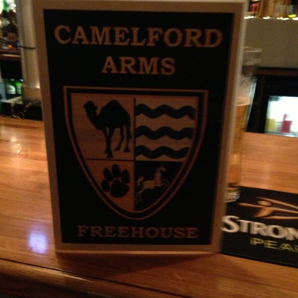 Photo taken at The Camelford Arms by Simon T. on 2/16/2013