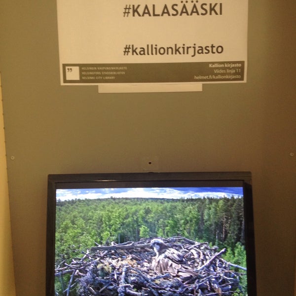 6/6/2016 tarihinde Jarkko V.ziyaretçi tarafından Kallion kirjasto'de çekilen fotoğraf