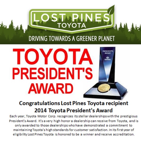 Photo prise au Lost Pines Toyota par &quot;Where&#39;s Jim?!?&quot; J. le3/22/2015