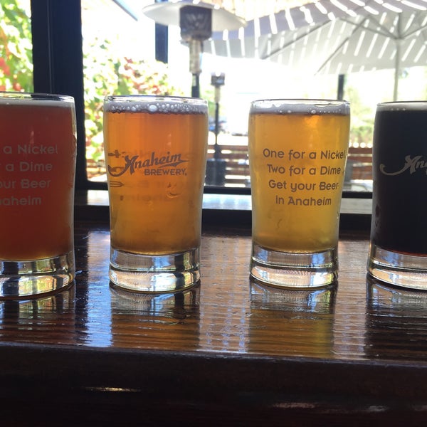 Photo taken at Anaheim Brewery by Caroline V. on 8/16/2015