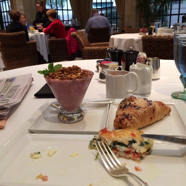 Photo taken at The Remington Restaurant - The St. Regis Hotel by Ibrahim O. on 2/28/2014