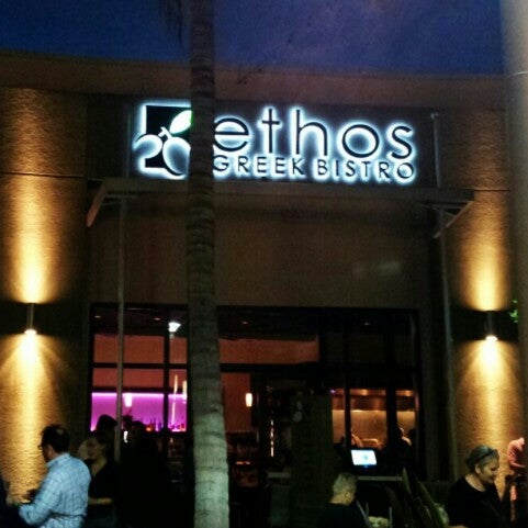 Photo taken at Ethos Greek Bistro by Ted W. on 11/3/2012