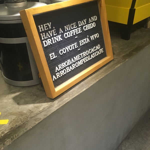 Photo taken at Rompeolas Café by Karla D. on 3/1/2018