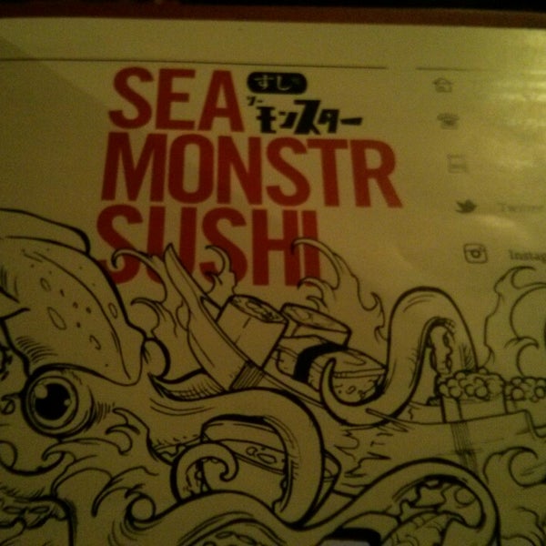 Das Foto wurde bei Sea Monstr Sushi von Lars am 12/3/2013 aufgenommen