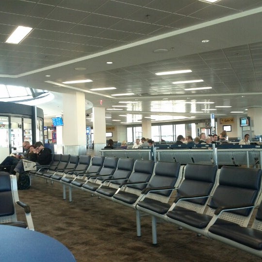 Photos at Gate B54 Newark Airport and Port Newark 0 tips