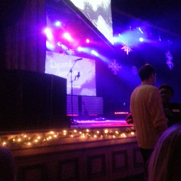 Hillsong Church with Kallyn and Baylie.