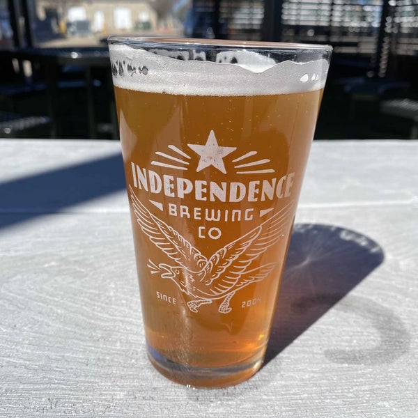Photo taken at Independence Brewing Co. by Jamie E. on 2/13/2022