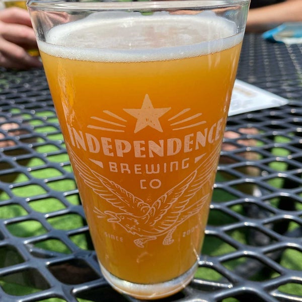 Photo taken at Independence Brewing Co. by Jamie E. on 5/9/2021