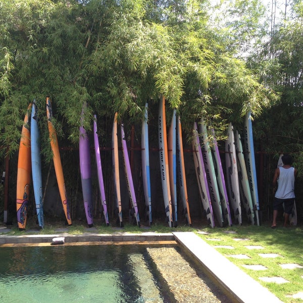 Photo taken at Takeoff Surf Camp &amp; Hotel by Lili . on 4/29/2013