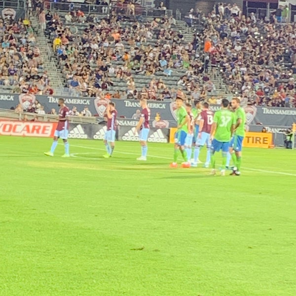 Photo taken at Dick&#39;s Sporting Goods Park by Chris C. on 9/8/2019