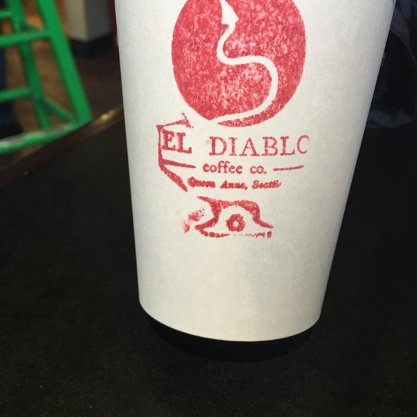 Das Foto wurde bei El Diablo Coffee von Monica am 12/29/2015 aufgenommen