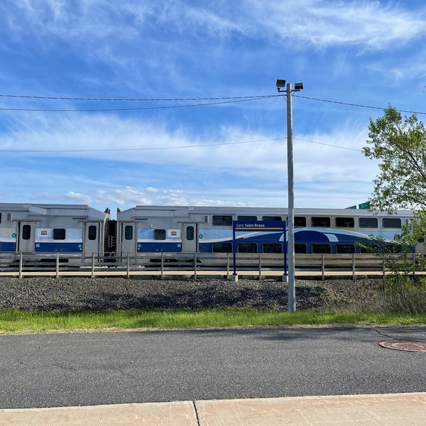 AMT Gare SaintBruno Rail Station in SaintBrunodeMontarville