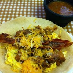 Photo taken at Paco&#39;s Tacos by Your Happy Hour Hero h. on 1/24/2012