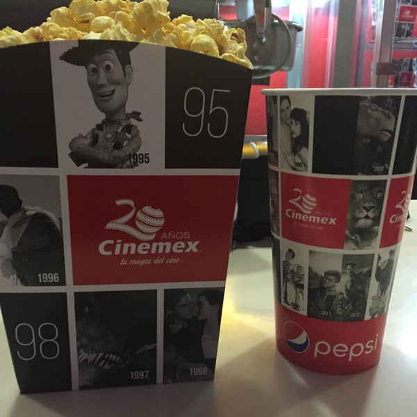 Photo taken at Cinemex by Angiee G. on 2/10/2016