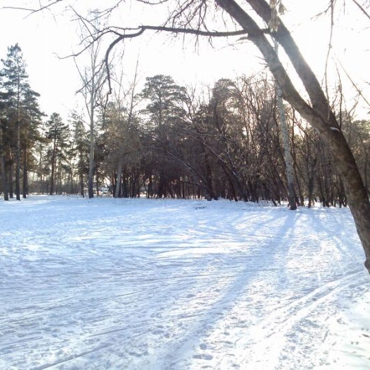 Лыжная база в Аникеевке