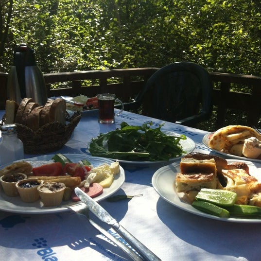 Photo taken at Cennetim Et&amp;Balık Restaurant by Irem Y. on 10/26/2012