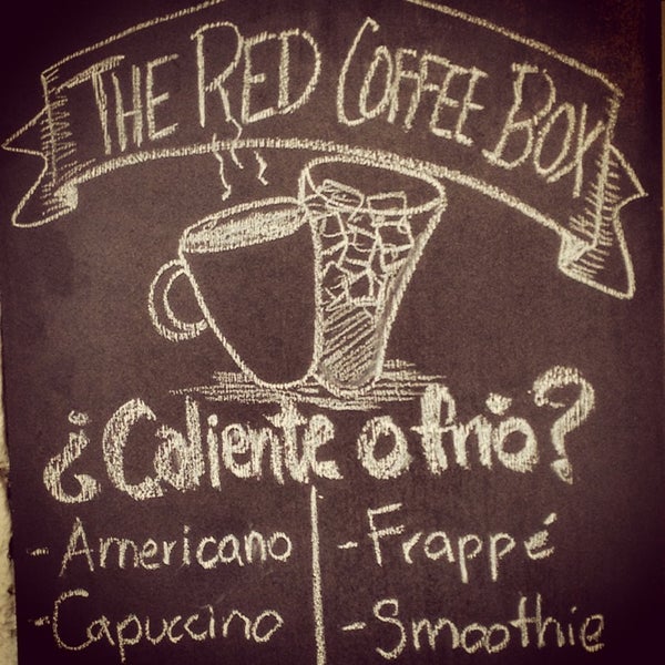 Photo prise au The Red Coffee Box par wariio .. le1/24/2013