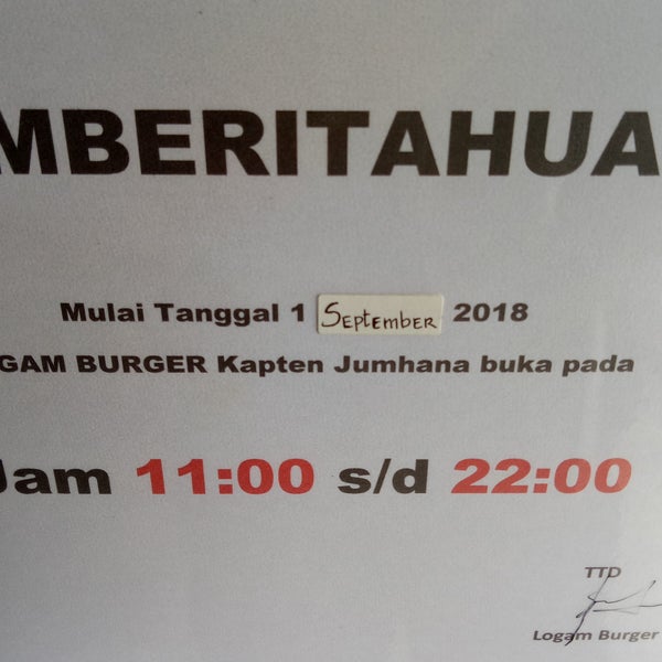 Burger LOGAM 1 tip from 169 visitors